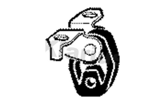 Holder, exhaust system, Image 2