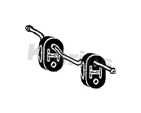 Holder, exhaust system