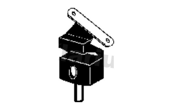 Holder, exhaust system