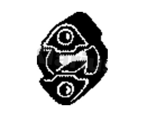 Holder, exhaust system