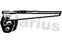 Holder, exhaust system