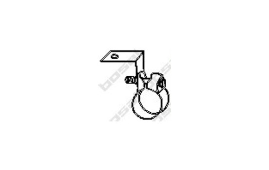 Holder, exhaust system
