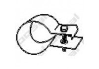 Holder, exhaust system