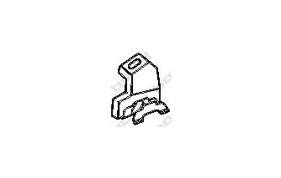 Holder, exhaust system