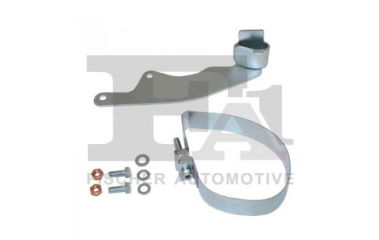 Holder, exhaust system