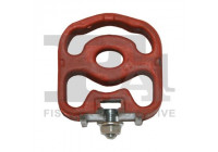 Holder, exhaust system