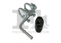 Holder, exhaust system