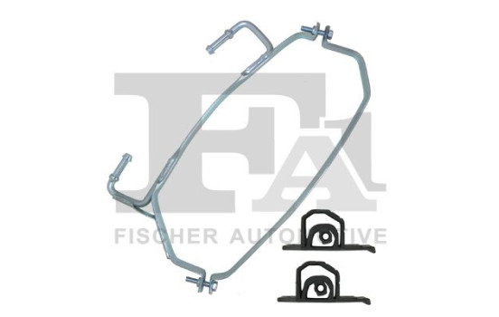 Holder, exhaust system