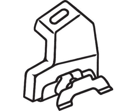 Holder, exhaust system, Image 2