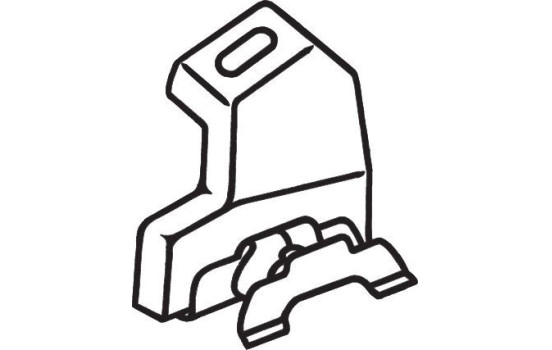 Holder, exhaust system, Image 2