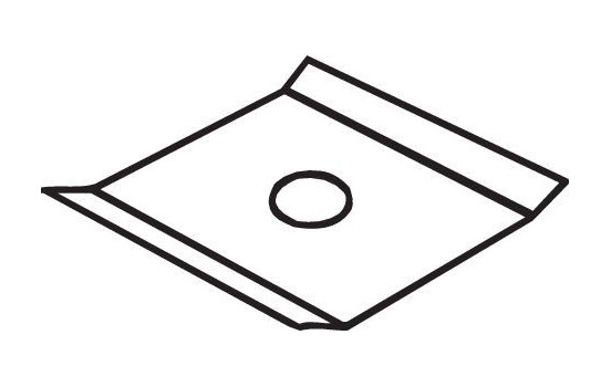 Holder, exhaust system, Image 2