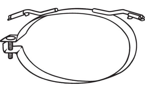 Holder, exhaust system