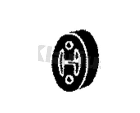 Holder, exhaust system