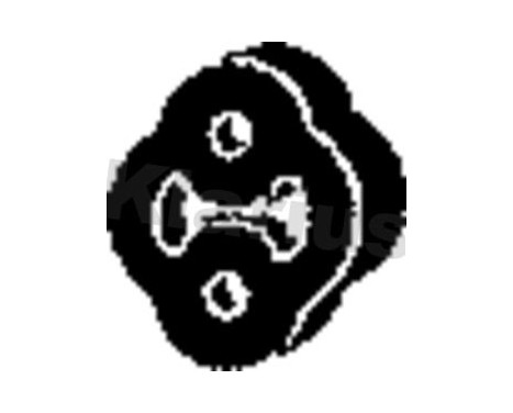 Holder, exhaust system, Image 2