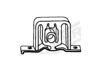 Holder, exhaust system