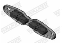 Holder, exhaust system