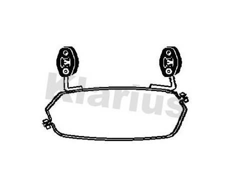 Holding Bracket, silencer