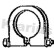 Klarius Exhaust Clamp 65MM, Thumbnail 2