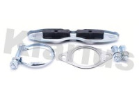 Mounting kit, catalytic converter