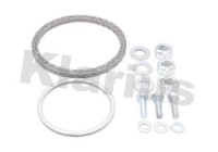 Mounting kit, catalytic converter