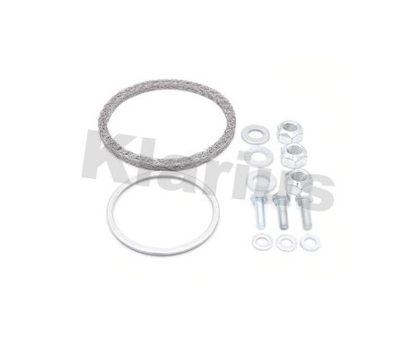 Mounting kit, catalytic converter