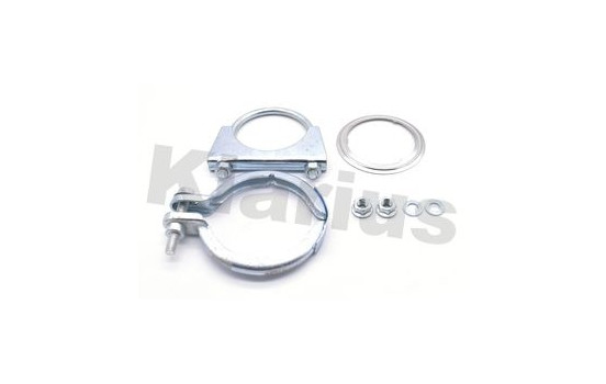 Mounting kit, catalytic converter