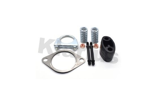 Mounting kit, catalytic converter