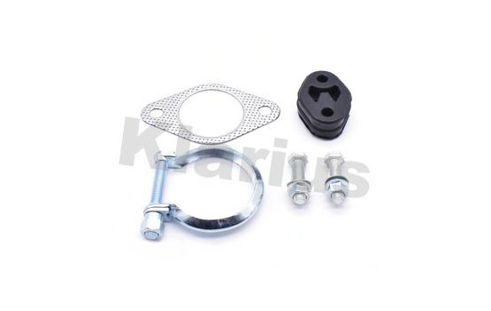 Mounting kit, catalytic converter