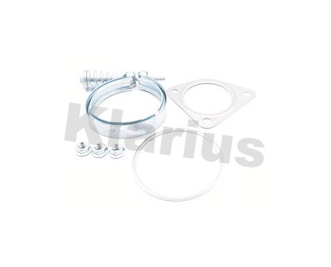 Mounting kit, catalytic converter