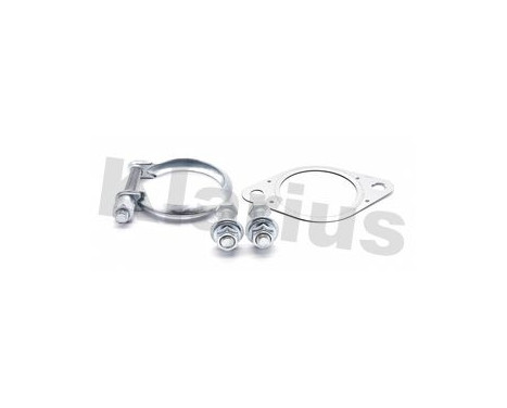 Mounting kit, catalytic converter
