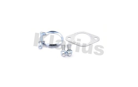 Mounting kit, catalytic converter