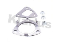 Mounting kit, catalytic converter