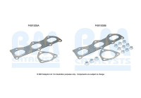 Mounting kit, catalytic converter