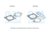 Mounting kit, catalytic converter