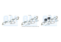Mounting kit, catalytic converter
