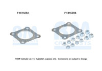 Mounting kit, catalytic converter