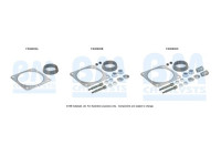 Mounting kit, catalytic converter