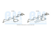 Mounting kit, catalytic converter