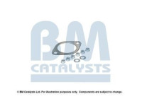 Mounting kit, catalytic converter