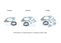 Mounting kit, exhaust pipe