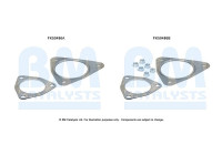 Mounting kit, exhaust pipe