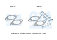 Mounting kit, exhaust pipe