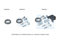 Mounting kit, exhaust pipe