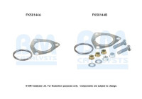 Mounting kit, exhaust pipe