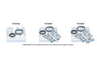 Mounting kit, exhaust pipe