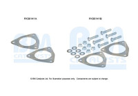 Mounting kit, exhaust pipe