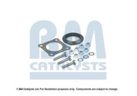 Mounting kit, exhaust pipe