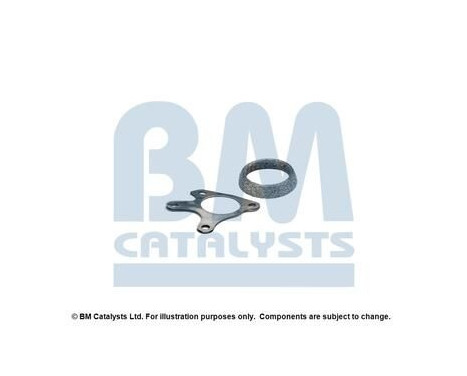 Mounting kit, exhaust pipe