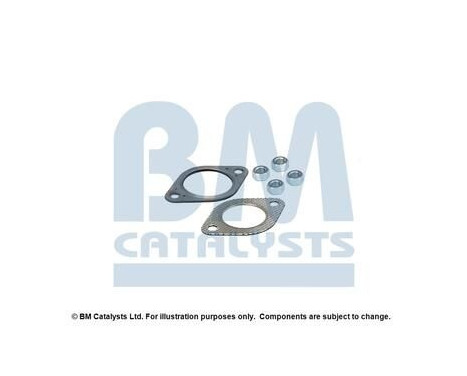 Mounting kit, exhaust pipe
