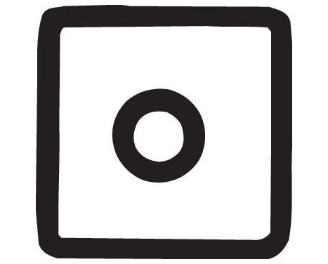 Nut, exhaust manifold, Image 2